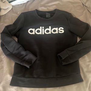 Adidas black crew neck